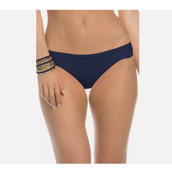 Becca by Rebecca Virtue Women's Color Code Tab Side Hipster Bikini Bottom swz XL - Picture 1 of 3